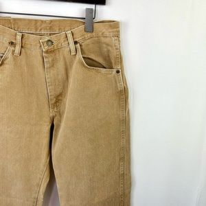 Vintage men’s tan Wranglers